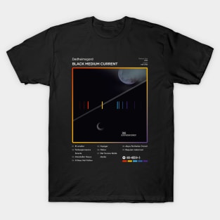 Dødheimsgard - Black Medium Current Tracklist Album T-Shirt